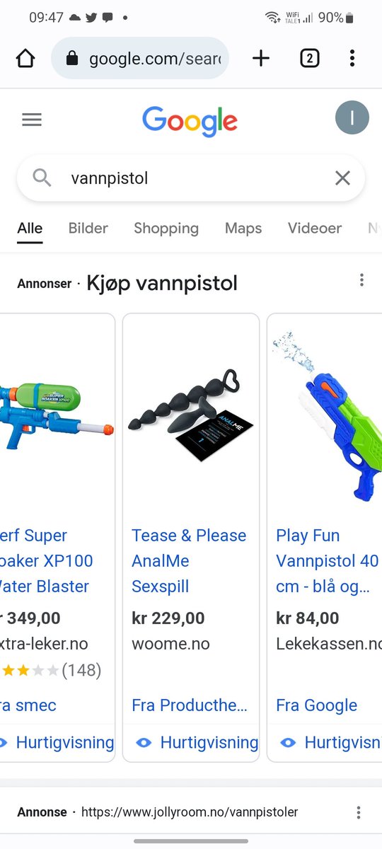 Godt at det er et bredt utvalg der ute, vi leker jo ikke likt🤔