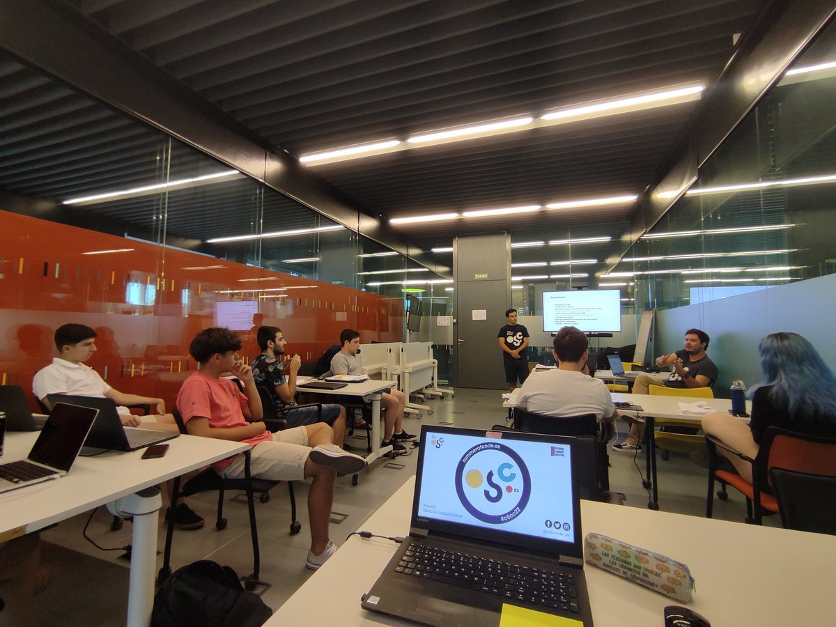 ✨✨ ¡¡EMPEZAMOS!! ✨✨

La cuenta atrás ha terminado, y damos comienzo a la Quinta sesión del Open Summer of Code 2022! 🤩🎉

Síguenos y no te pierdas nada! 💻

#osoc22

@esne_es @UFVComunicacion <a href="/FIUPM/">Facultad Informática UPM 🤖🔁 Bot retwitteador</a> <a href="/osocode/">open summer of code</a>