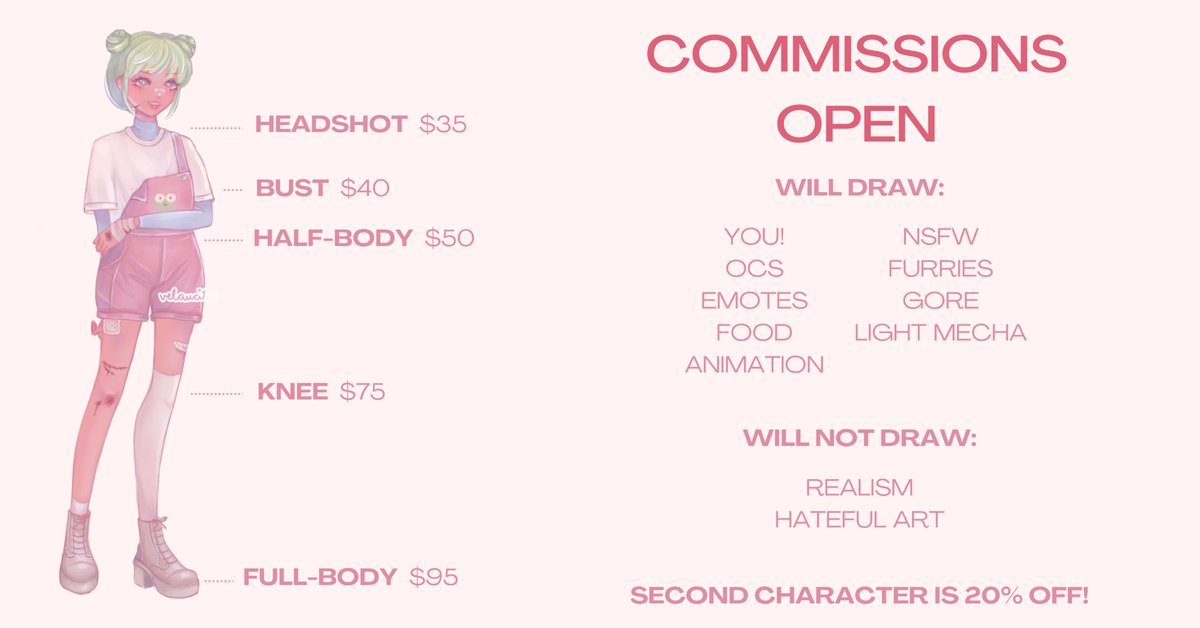 b4ckupmmilq's tweet photo. (´｡• ᵕ •｡`) ♡ COMMISSIONS OPEN !

likes and rts are highly appreciated!

will be opening my july commissions to fund my college needs :) feel free to send a dm to inquire/ place a slot <3

portfolio &amp; tos: https://t.co/j827ErPlCP

#artph #commissionsopen https://t.co/yxR6rO0Dst