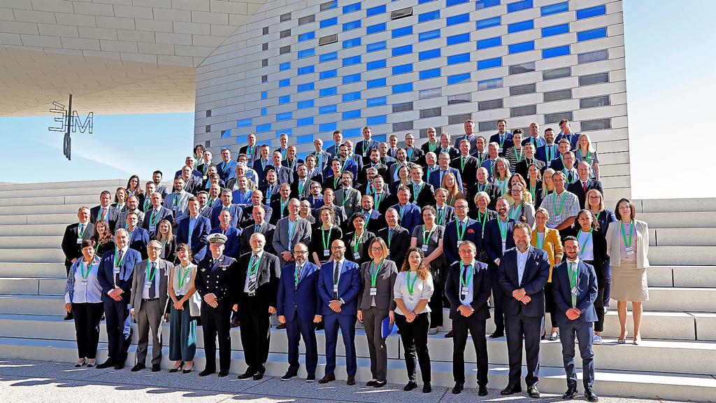 Last week, Officers from @DF_Engineers participated in the @EUDefenceAgency Consultation Forum for Sustainable Energy in the Defence and Security Sector in Bordeaux. The forum covered multiple topics, including implementation of renewables and energy efficiency solutions