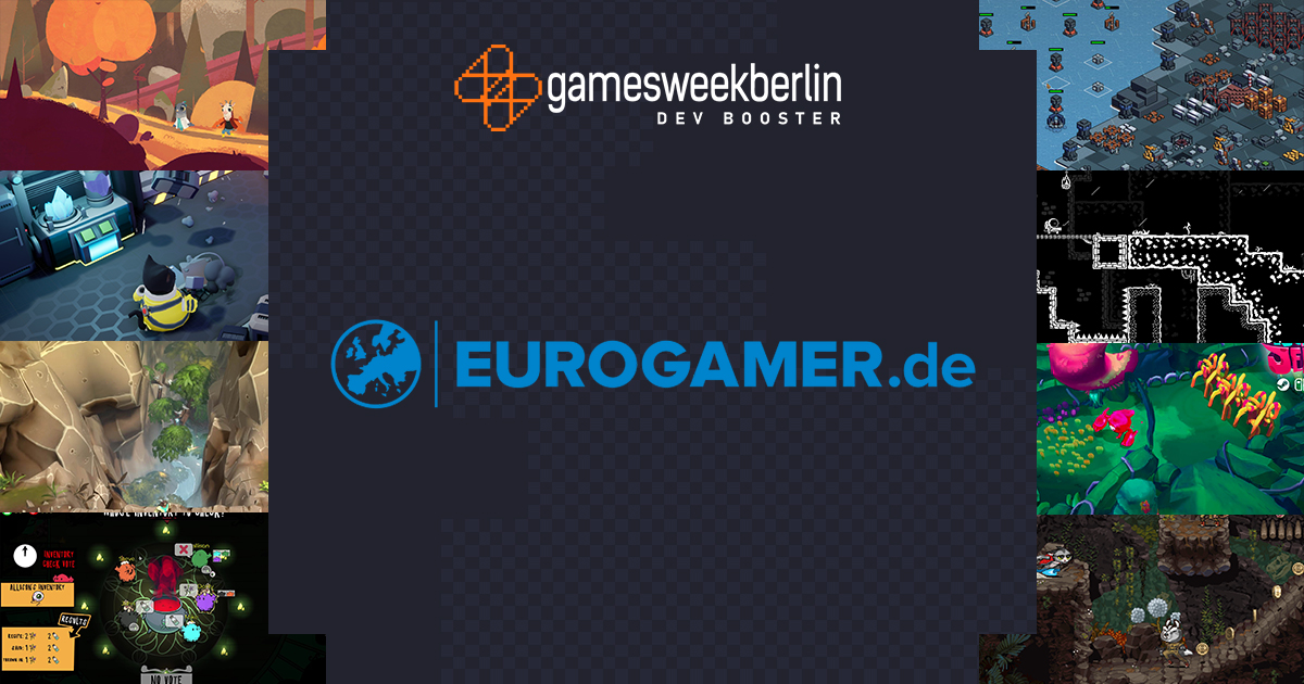 gamesweekberlin's tweet photo. Thank you, @eurogamer_de, for being a prize sponsor for this year's #DevBooster!
Winners 1, 2 and 3 will get banner placements on the website so their fantastic games will be seen by the huge https://t.co/KBj591xeVC community! 💪 https://t.co/be2HJeWFxn