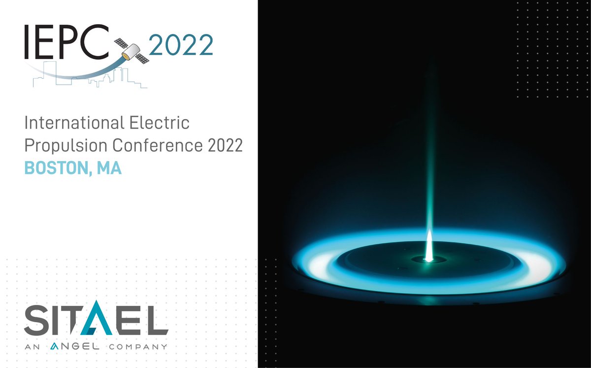 SITAELspa's tweet image. SITAEL took part at the International Electric Propulsion Conference 2022 (#IEPC2022) in Boston,
The state-of-the-art of SITAEL&apos;s activities in the field of Hall thrusters has been presented: HT5k, for geostationary platforms, HT20k, for #space exploration and transportation.