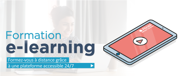 E-learning | La FEHAP lance un nouveau programme de formation en ligne
👨‍🎓Aucun prérequis
🕑Plateforme accessible à tout moment
📱Accessible sur ordinateur, smartphone et tablette
✅ Ouvert à tous (adhérent FEHAP et non adhérent)

Pour en savoir plus : bit.ly/3yc8fz3