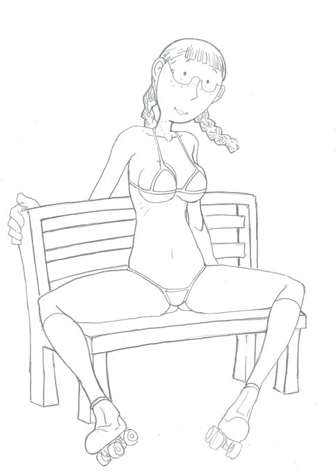 最近あんまり描いてないわねこんな顔 