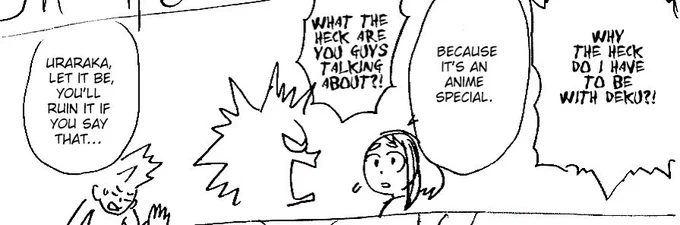 Me: I want kacchako
Hori: we have kacchako at home 
Kacchako at home: 