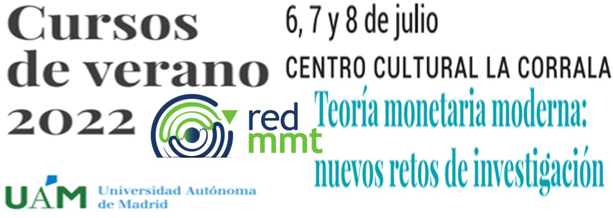 _GREPA's tweet photo. Pasado mañana comienza el curso de verano UAM sobre TMM en la corrala. https://t.co/HnYZCcxDwq