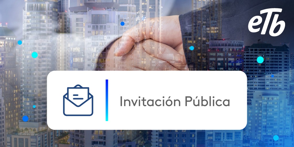 ETB's tweet photo. ETB abre invitación publica para el suministro de bienes, licenciamiento de uso software, soporte técnico y mantenimiento de la solución de transcodificación para IPTV y flujos multimedia, interoperable con la solución SHTV y los STB de ETB.

Más info: https://t.co/SXRwLlVbcP https://t.co/LzdtuzPUdM