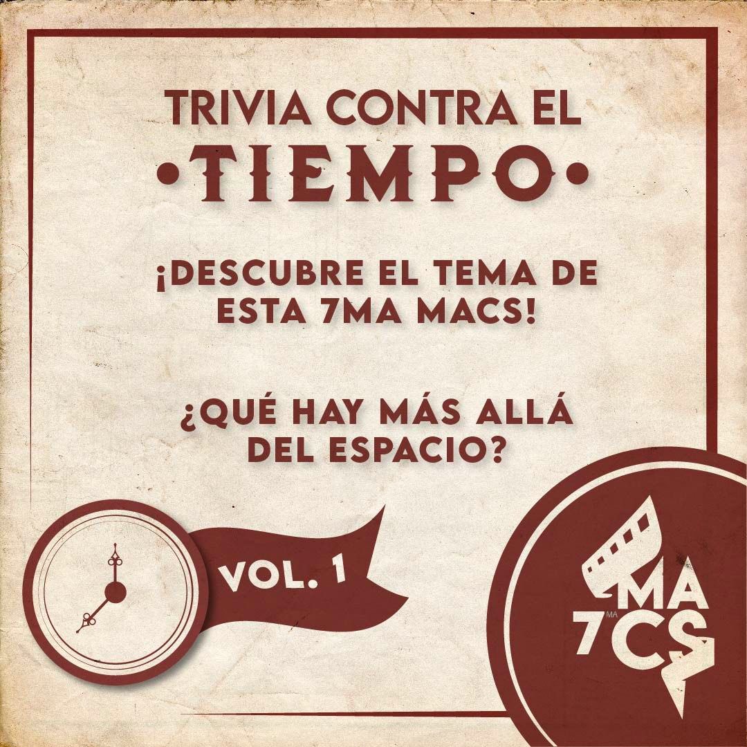 macspucmm's tweet photo. ¿Logras adivinar qué hay más allá del espacio? 🧐

#7maEdicion #MuestraAudiovisual #TodosSomosMacs https://t.co/fBj7LOvNGu