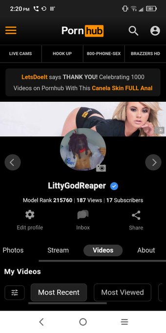 Follow me on Pornhub 📸📹💦 LittyGodReaper https://t.co/SEI4RSdTuS