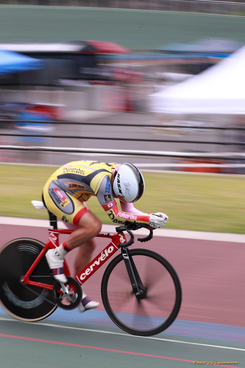 sanonikuo's tweet image. 全日本マスターズ1kmTT
1.09.1  クラス3位
ギア比4.06
F ＃digirit 65T
R #ノバコローナ.チタン16T
チエン #Izumi改

いつもより、頭を低く出来たと思う。また、やり直して、7秒台を目指そう。