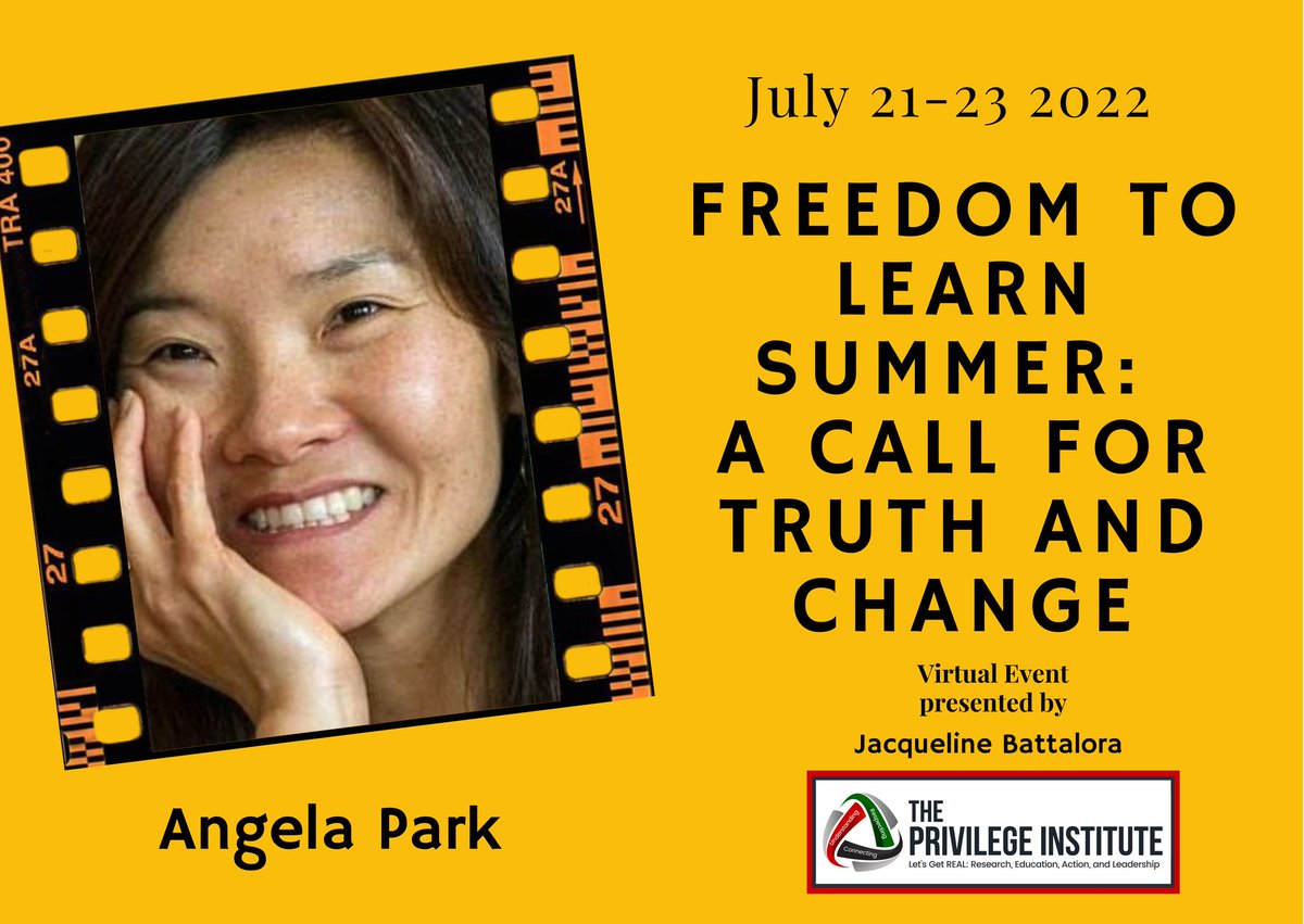 got_privilege's tweet photo. #TruthTellers at #FreedomToLearnSummer. Creating community, history, truth, and action with #AngelaPark. Will you be there?
Register Today: https://t.co/OJk8k1f6zH
#MooreGoodTrouble #JusticeInAction #ChangeAgent https://t.co/Tko1uDQpNr