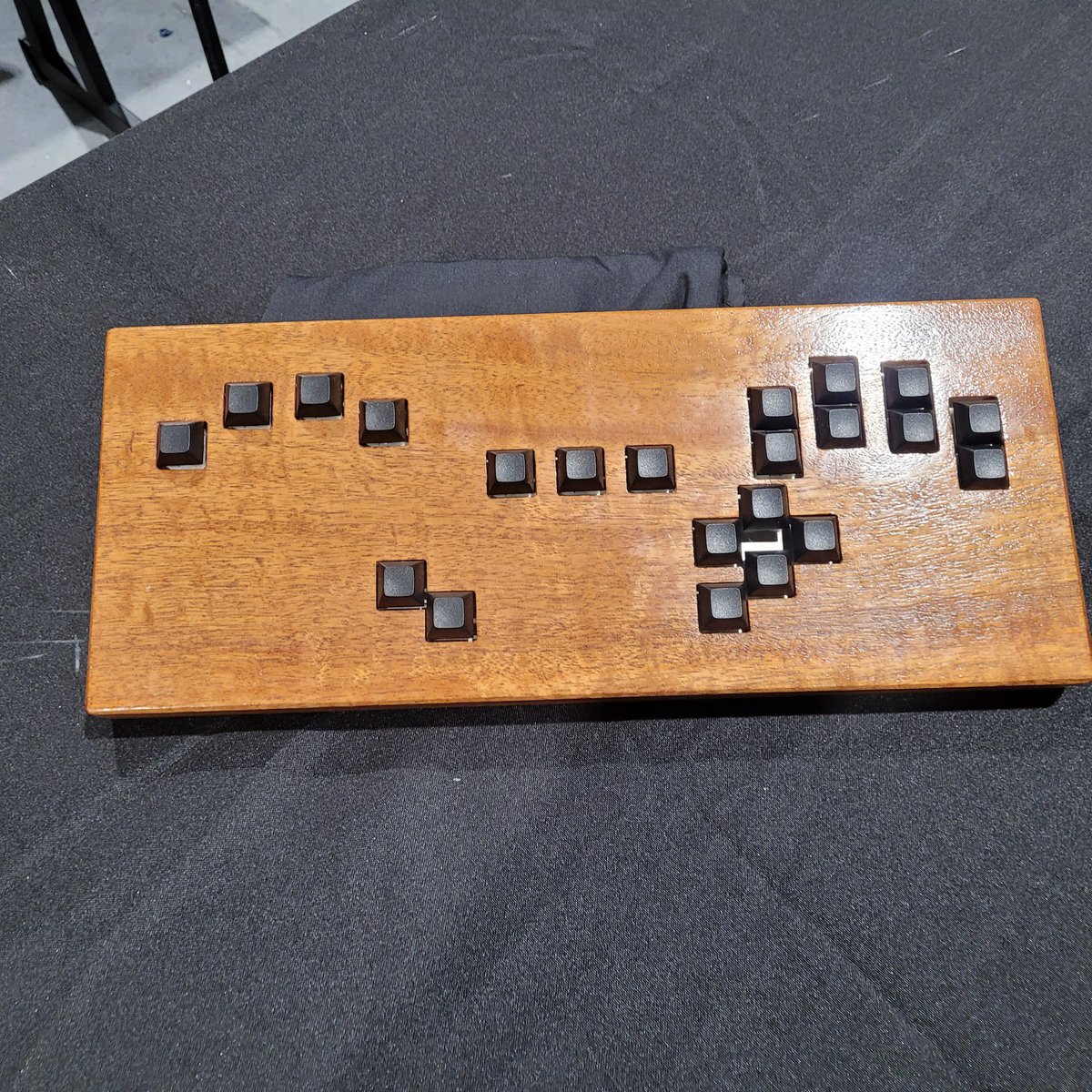 Solid mahogany controller available. Comes with custom paracord of your choice and controller sleeve. Hotswappable switches, multiple game modes (melee,ult, RoA,and more) and fully remappable. 
Dm me for details.