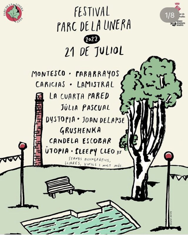 pararrayosbanda's tweet image. Ei! Últim concert abans de vacances al Festival de La Linera de Parets del Vallès. Molta música en directe, fireta de discos i entrada lliure. Dijous 21 de juliol @ParcdelaLinera
