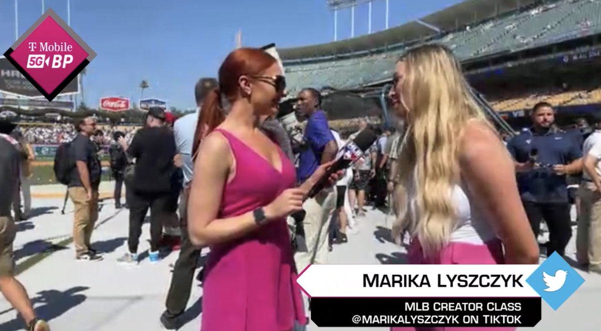 Great to see ‘21 &amp; ‘22 Whaler Marika Lyszczyk being apart of the 2022 <a href="/MLB/">MLB</a> <a href="/TMobile/">T-Mobile</a> Home Run Derby BP Pre-Game Show!