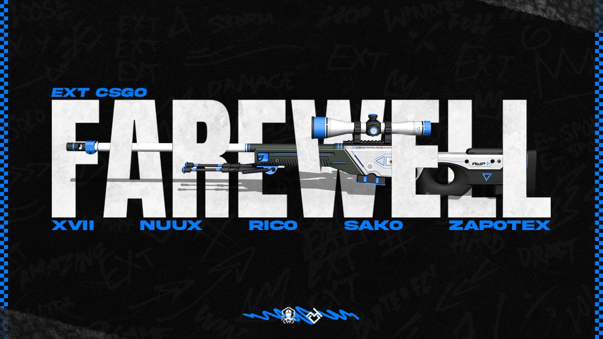 We have a sad announcement to make, in good terms, our CSGO stars left the team, they brought so much to the team with their insane talents, we hope you will shine ever brighter on your next adventure wishing you the best of luck on your career.
Thank you for everything.🦋