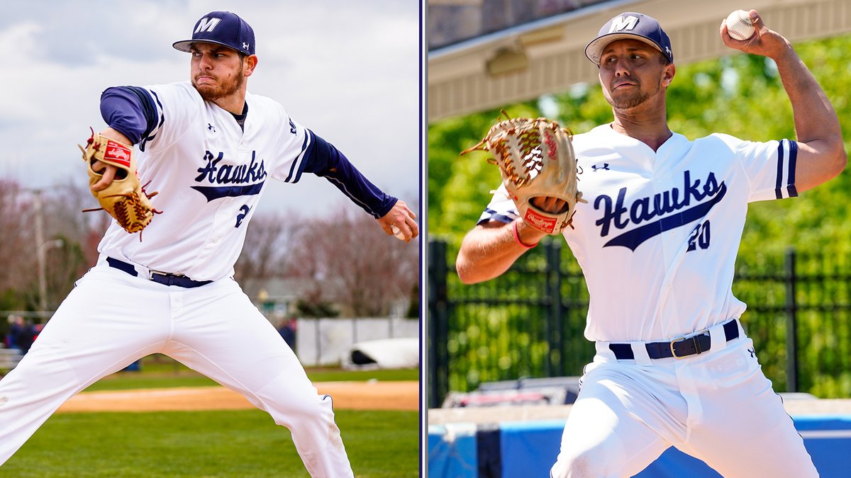 Huge day for the Hawks.

🔹 5th time 2 Hawks have been taken in the same <a href="/MLBDraft/">MLB Draft</a> &amp; the highest duo ever drafted
🔹 <a href="/Dombroski_Trey/">Trey</a> becomes 3rd highest Hawk ever drafted
🔹 Dombroski and <a href="/RobHensey/">Rob Hensey</a> were two of the first three NJ college players taken

📰 flyhawks.co/3yWjwUO