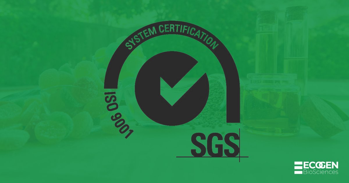 EcoGenBioSci's tweet photo. Did you know EcoGen is ISO 9001:2015 certified?

This is one of the most prestigious manufacturing certifications that demonstrates the product we are manufacturing is clear, pure, and exactly what you want.

Learn More: https://t.co/Bdy1mdt2BO

#EcoGen #Certifications #ISO #CBD https://t.co/1wp4P7jrCX