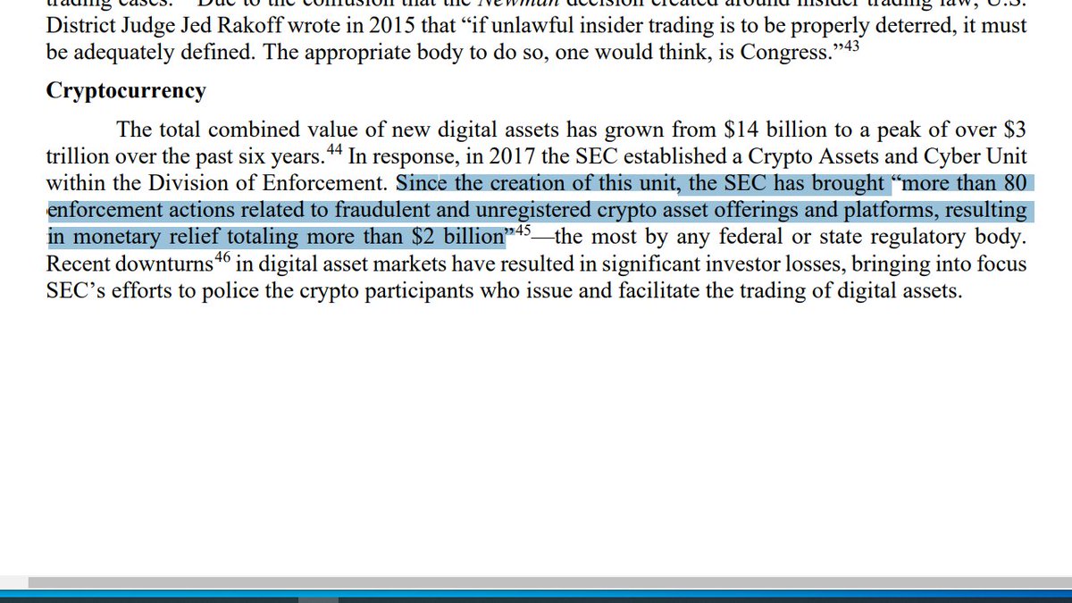 How many innocent lives were ruined and how many innocent people had part or all of their life savings destroyed by these enforcement actions? 

Or, is this not part of the equation as the Commission strives to arrive at an impressive number for Congress?