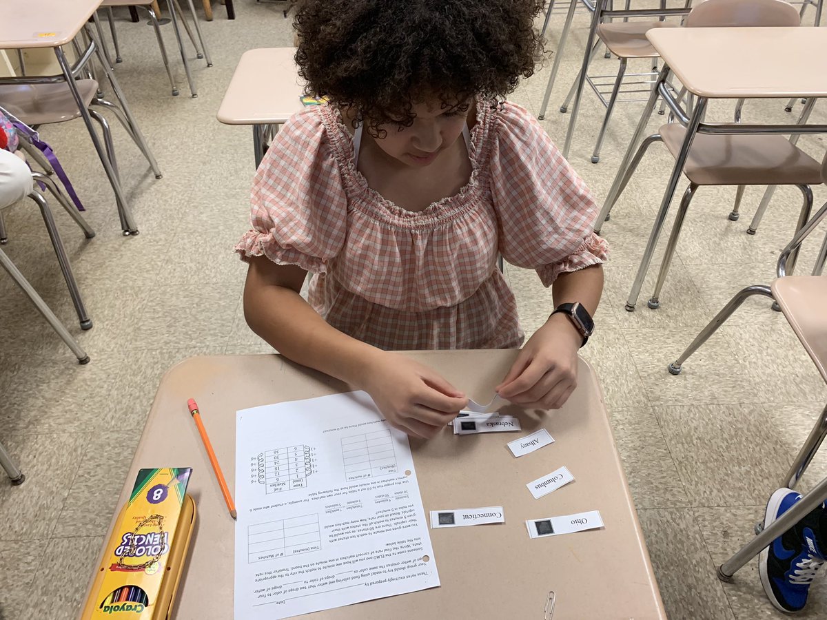 j_eisenberg87's tweet image. #megamath students @CatonsvilleMS match capitals with states to determine unit rates @BCPSMATH @BCPS_SocialSci #crosscurricularlearning #planningwithfuninmind