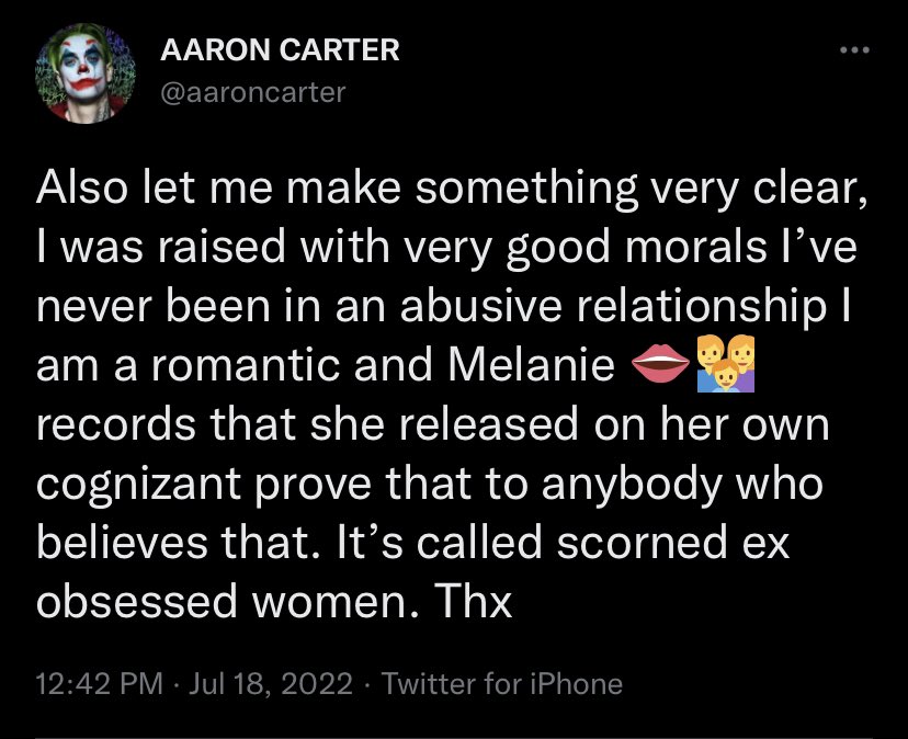 Blah blah blah blah blah #aaroncarterisanabuser #narcissist #psychotic #addict 

This is laughable … Always a victim never the problem yet always I’m some sort of toxic abusive drama