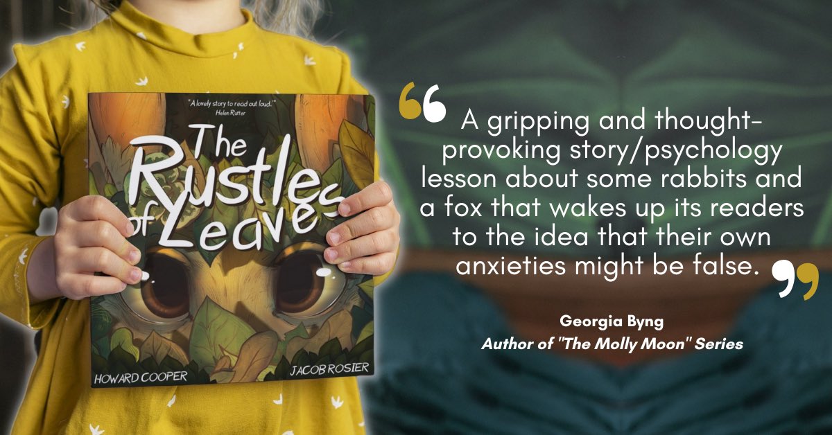 OMG... look who just reviewed my children's book, "The Rustle of Leaves"?  🌟 Only Georgia Byng, Author of the incredible Molly Moon series!!! 🤯

geni.us/therustleoflea…

#mollymoon #childrensbook #childrensmentalhealth #parenting #anxiety #anxietyrelief <a href="/GeorgiaByng/">Georgia Byng</a>