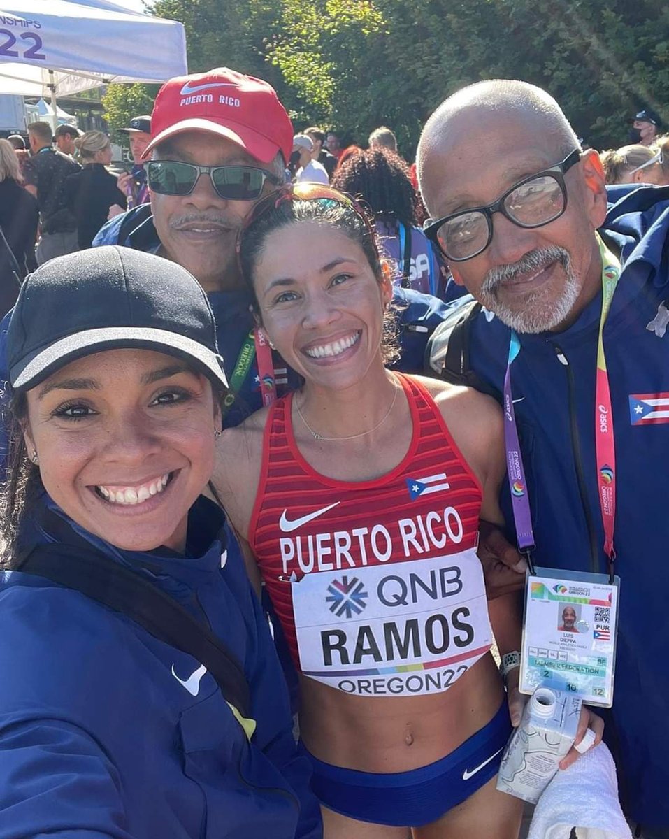 K-State T&F/XC (@kstatetfxc) on Twitter photo Congrats to <a href="/Beverly_Ramos/">Beverly Ramos</a> on setting the Puerto Rican national record in the women's marathon with a time of 2:31.10 at the <a href="/WorldAthletics/">World Athletics</a>!
#KStateTF x #WorldAthleticsChamps
📸credit to Fernando Ribas /
Puerto Rican Athletics Federation Congrats to <a href="/Beverly_Ramos/">Beverly Ramos</a> on setting the Puerto Rican national record in the women's marathon with a time of 2:31.10 at the <a href="/WorldAthletics/">World Athletics</a>!
#KStateTF x #WorldAthleticsChamps
📸credit to Fernando Ribas /
Puerto Rican Athletics Federation