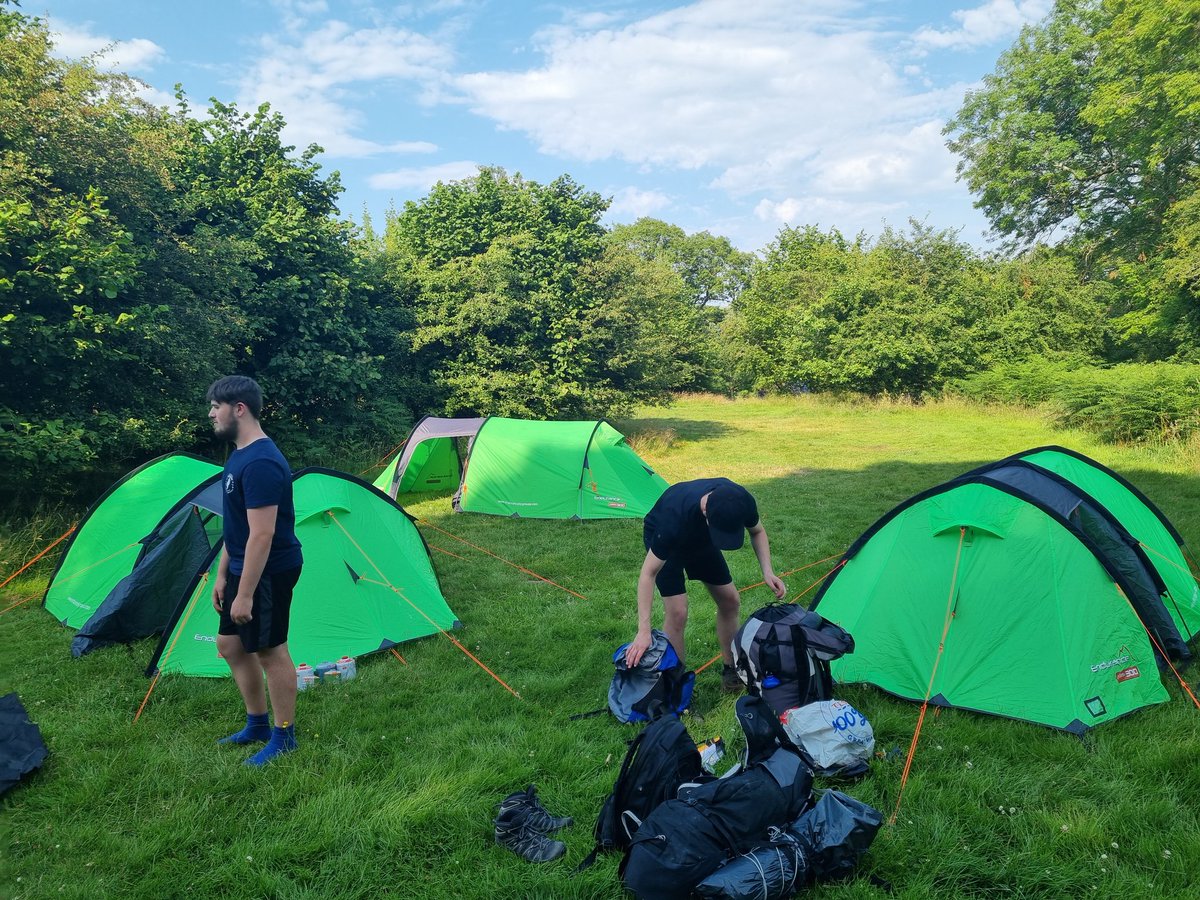 Gold DofE  Camp, Day 1.