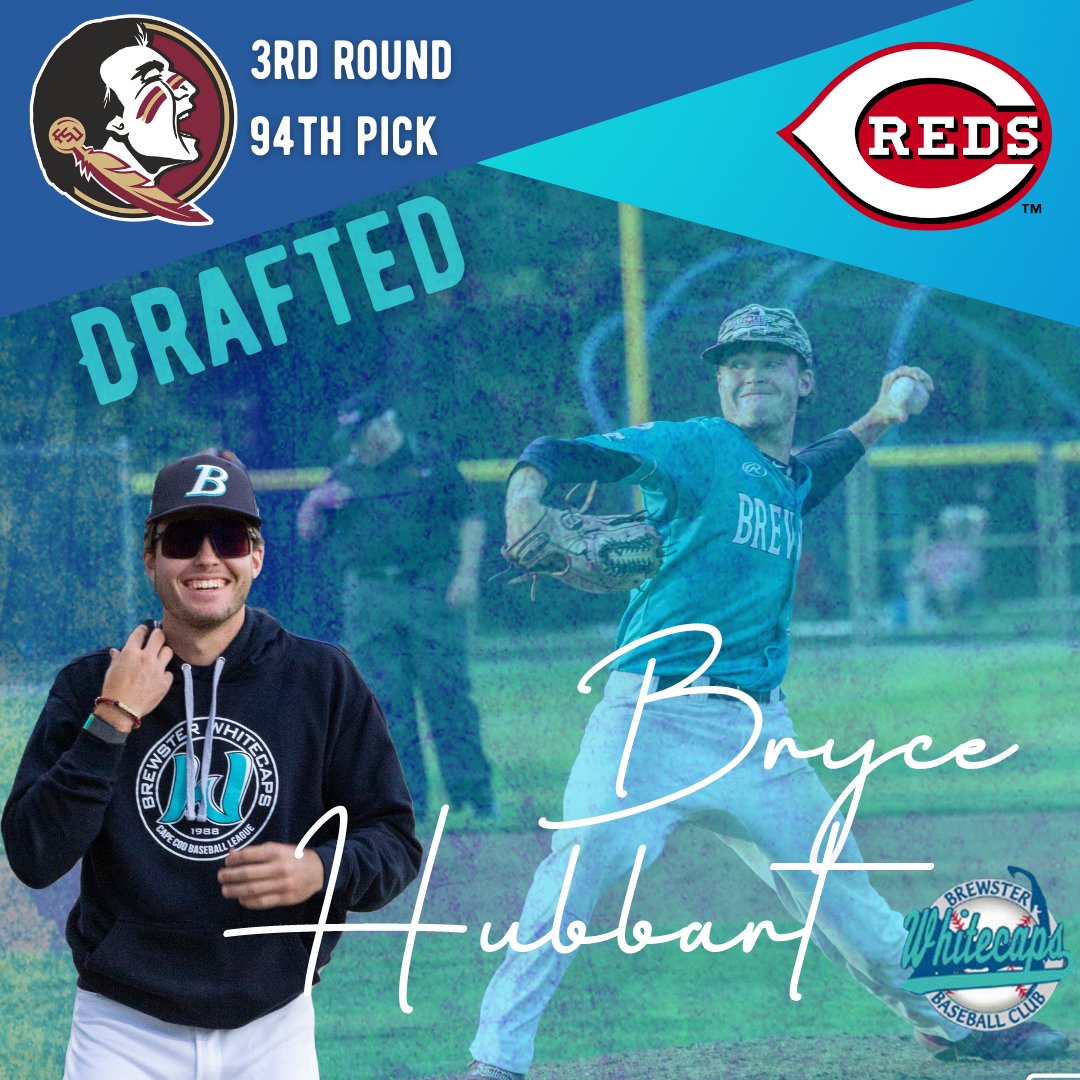BrewsterCaps's tweet image. Congrats to former Whitecap @brycehubbart for being drafted by the @Reds!!
@OfficialCCBL 
@FSUBaseball 
photos: @kendallmay_