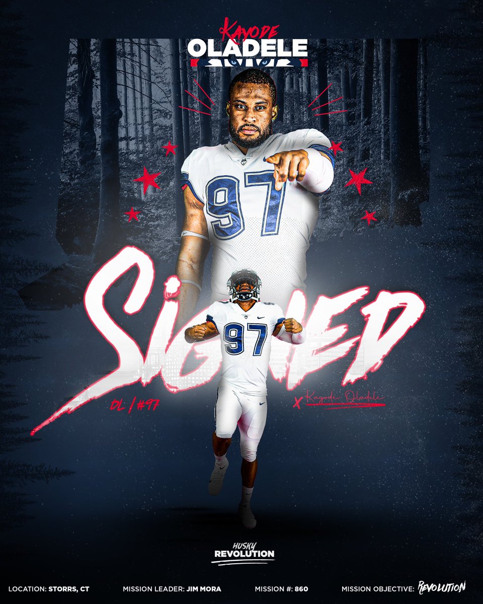 UConnFootball's tweet photo. SIGNED 🖊🖊🖊

@kaybronsix 

#HuskyRevolution https://t.co/5Q3tejZPHu