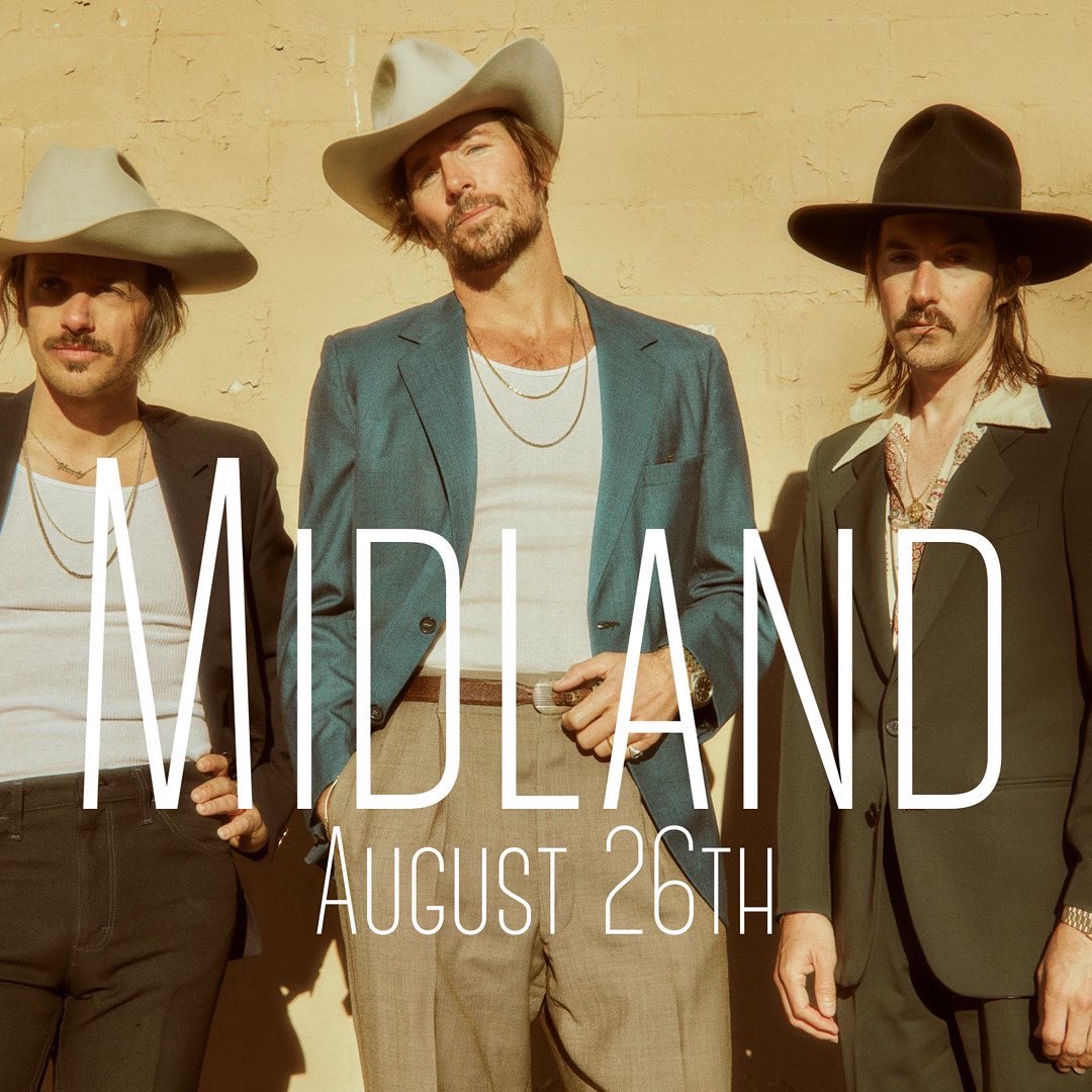 CookGarage's tweet photo. Do not miss your chance to catch @MidlandOfficial featuring The Wilder Blue when they bring their “The Last Resort Tour” to LUBBOCK - Get your tickets at https://t.co/LTb5LZDgEo #midland #thewilderblue #drinkinproblem #cooksgarage #countryconcert #countrymusic #beer #lubbocktx https://t.co/jYaW3yirQd