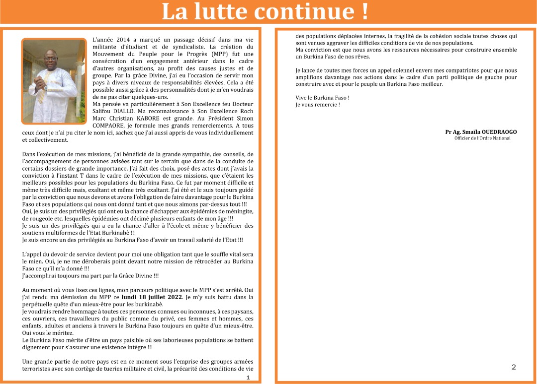 Pr Smaïla OUEDRAOGO (@smailapr) on Twitter photo 