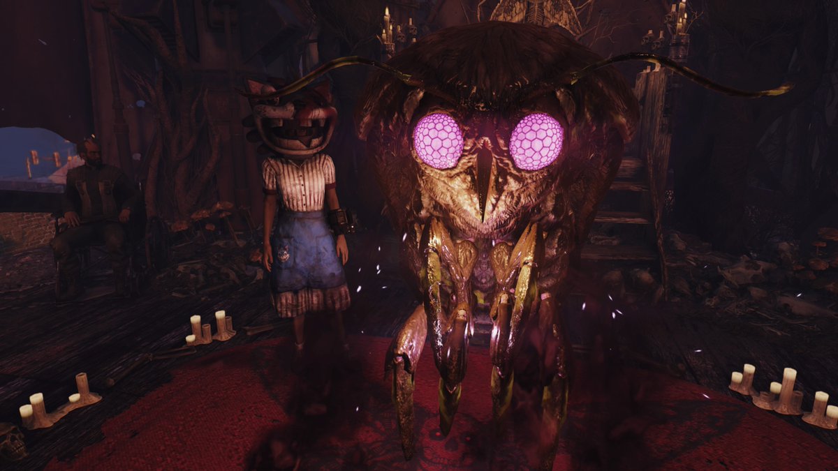 SixRiverOtters's tweet photo. Mothman #fallout76 #fo76 #cryptids #mothman #falloutscreenshots #PS4share https://t.co/CRK94ksTEO