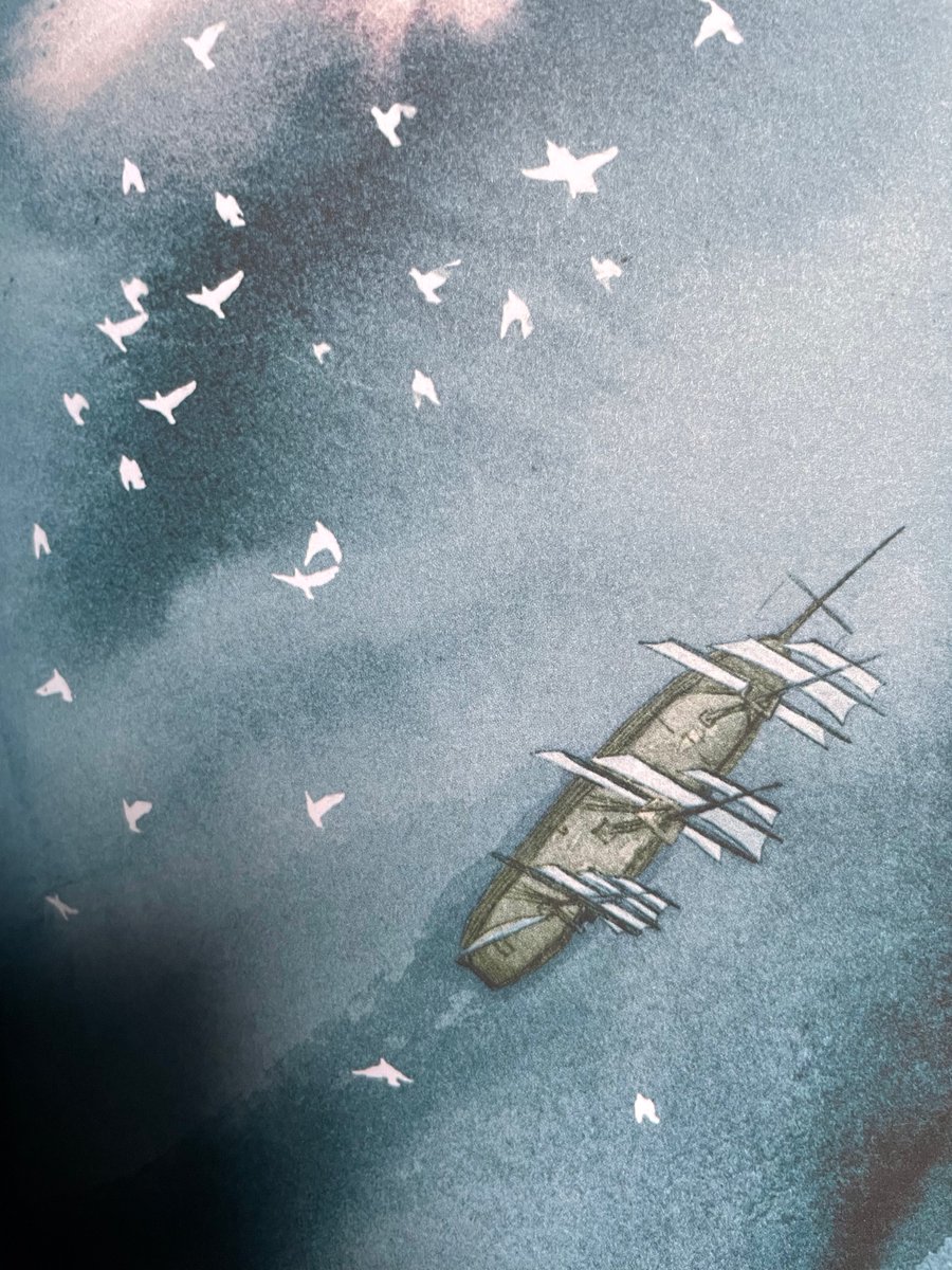 OLivresque's tweet photo. une belle #bd où le #fantastique prend plae dans le #Nord. un récit doucement inquiétant porté par un graphisme à l'encre tres soigné @AnkamaEditions https://t.co/f0qVGV2SSY
