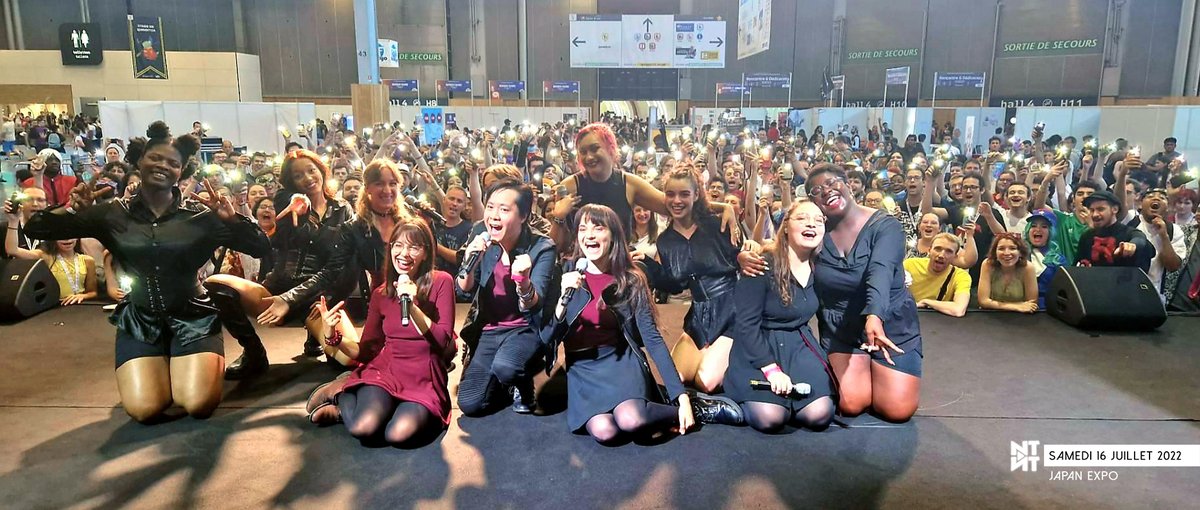 Notimenotune's tweet photo. MERCI JAPAN EXPO !! 🙏
C'était juste incroyable, on a clairement accompli un rêve, et VOUS, public extraordinaire, y avez grandement contribué ♥ 

#JapanExpo2022 #JapanExpo https://t.co/l5J8mxcxOM