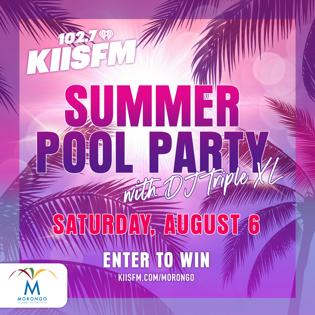 Besties! 🥰 We are doing a pool party at <a href="/MorongoCasino/">Morongo Casino</a>! 😎☀️ Enter to get on the guest list!! kiisfm.com/morongo