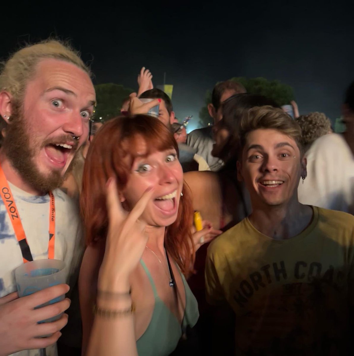 GracieHigson's tweet photo. Muchos guiris en benicàssim https://t.co/QkDGGZZzyD