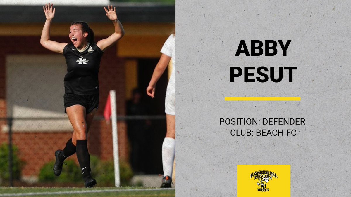 Happy Monday YJ fans!

Today’s freshman introduction is Abby Pesut, a defender from Beach FC. 

Fun Fact: Abby has ridden horses since she was four years old! 

Welcome to R-MC, Abby! 🐝⚽️