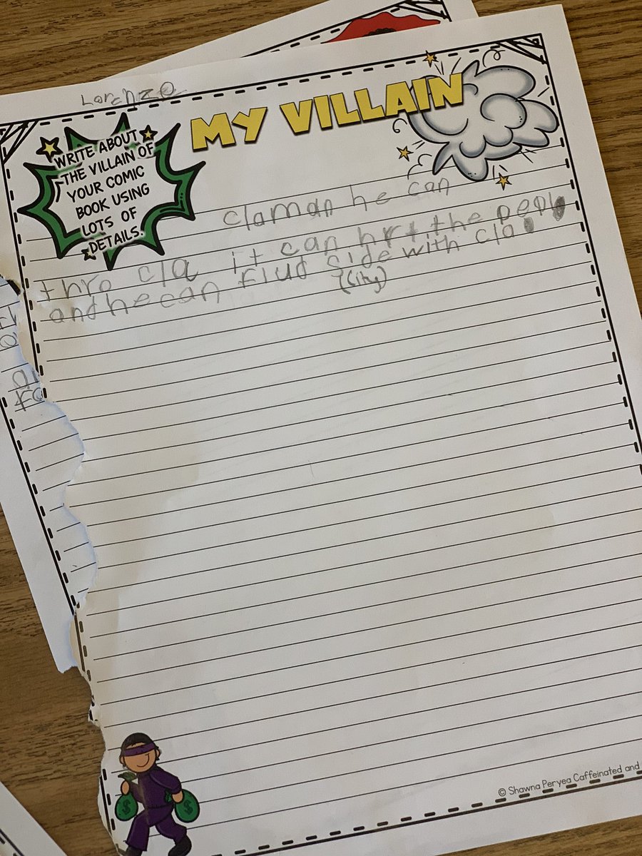 We’re getting ready for our author visit tomorrow <a href="/sep_keane/">Keane SEP</a>! The 2nd grade superheroes from @5thGradeSpecial and @miss_laurenzo’s classes are ready to get some feedback on their comic book ideas 💡 🦸🏿‍♀️ #superheroesofSEP #studentauthors