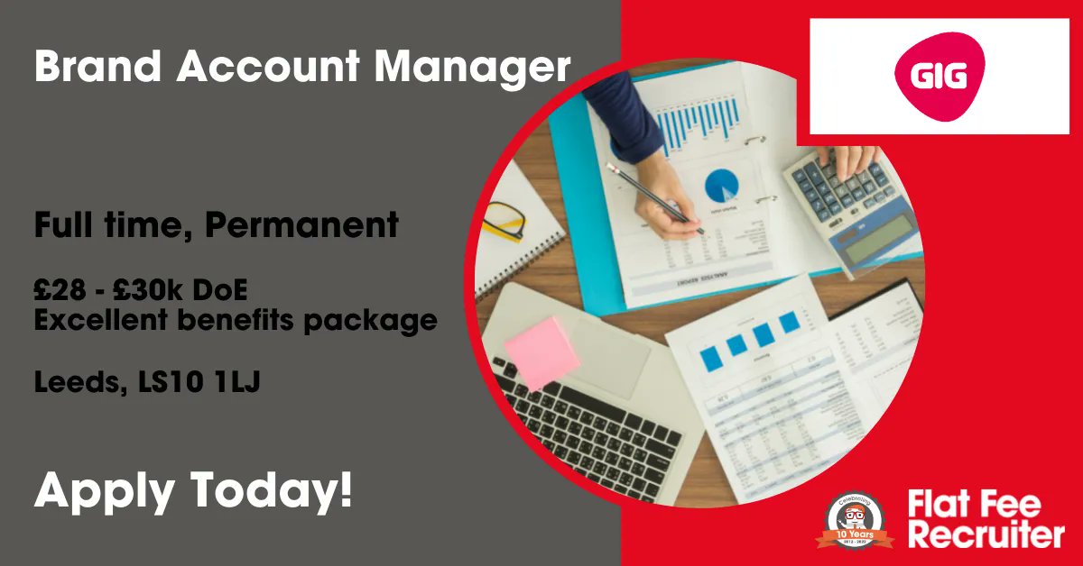 FFRecruitment's tweet image. GIG Retail are looking for a Band Account Manager to join their team. Don't miss this amazing opportunity.

For more info or to apply visit buff.ly/3cnfsoC
#leedsjobs #gigjobs #managerjobs #gigleeds