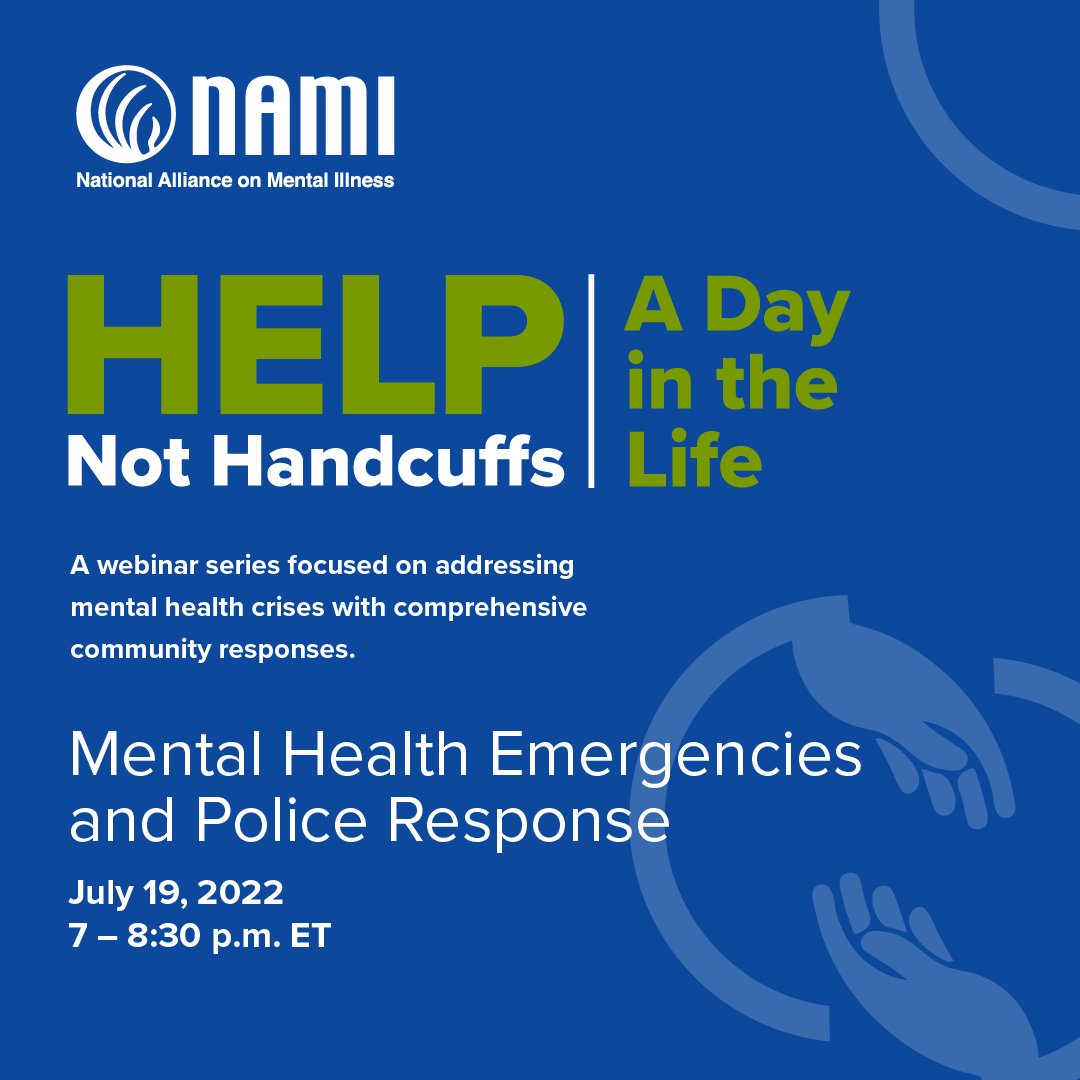 Join our “Mental Health Emergencies &amp; Police Response" webinar tomorrow at 7 pm ET. Feat. Ernie Stevens &amp; Joe Smarro from <a href="/HBO/">HBO</a>'s documentary “Ernie &amp; Joe: Crisis Cops”, Dirk Butler (Center for Policing Equity), &amp; Ron Bruno (CIT International). 

Register: bit.ly/3R2VIGI