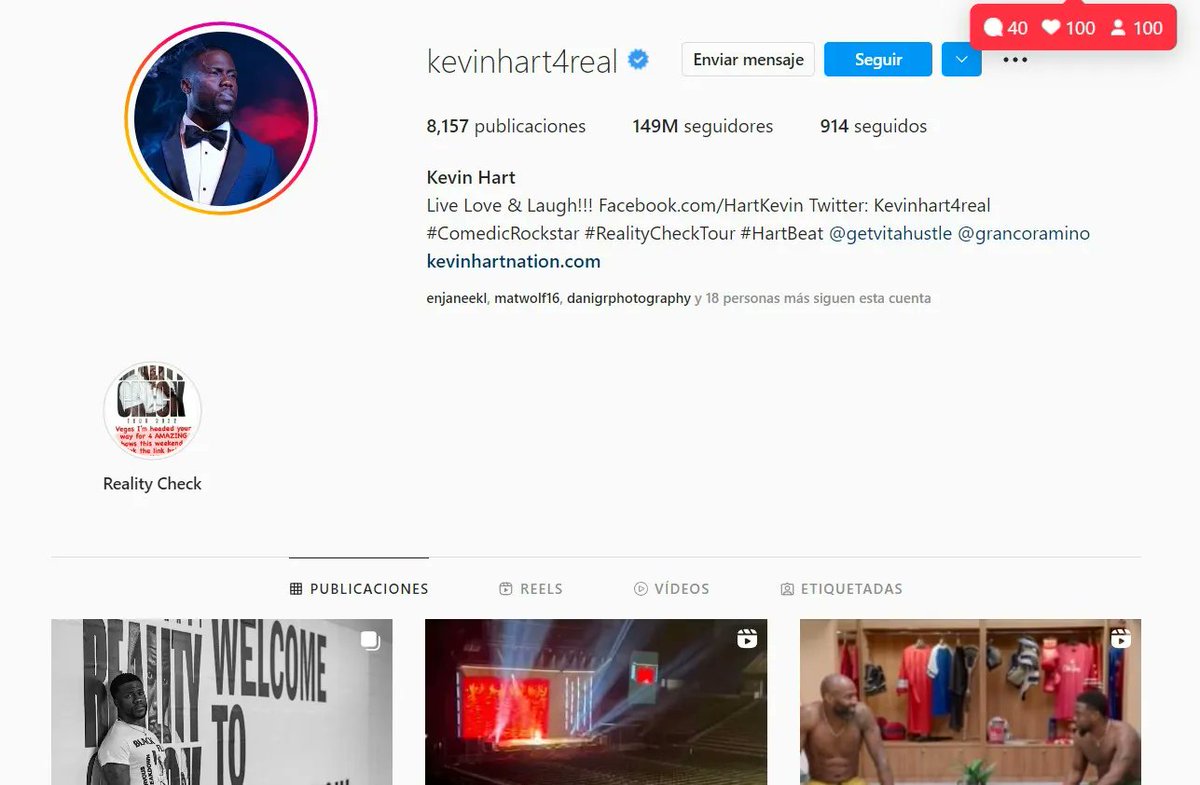 ramonperezsuma's tweet photo. + 110 MILLONES de FWs. Ni Chris Brown ni Kevin Hart llegaron a las 1000 ventas en las 24 horas, ahora 700 de CB y Kevin Hart Nation web eliminada. ¿Por qué iba a ser diferente? ¿Qué utilidad daban?¿Tanto hay que pagar para ponerte la foto de Kevin Hart de perfil?
#NFT https://t.co/6SUv8xI4zc