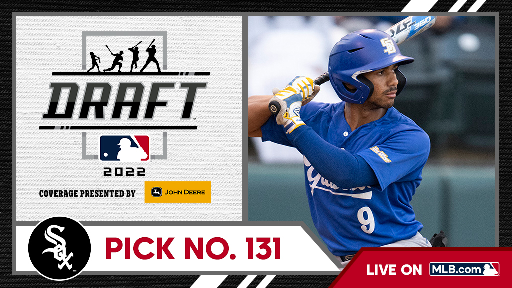With the 131st pick, the <a href="/WhiteSox/">Chicago White Sox</a> select <a href="/UCSB_Baseball/">UC Santa Barbara Baseball</a> shortstop Jordan Sprinkle, No. 140 on the Top 250 Draft Prospects list.

Watch live: atmlb.com/3Ohkb8H