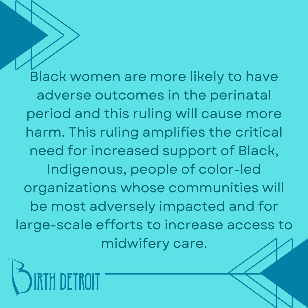 BirthDetroit's tweet photo. https://t.co/WRryl3ESxQ
@momjustice @idecidedetroit @AbortionCare @AbortionFunds
#BirthDetroit
#Reproductivejustice
#BirthJustice
#StateofBirthJustice
#BirthEquity
#AbortionIsHealthcare https://t.co/gEPX09NTNb