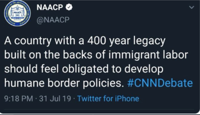 DebDaughter's tweet photo. @TajMarie17 @NAACP @DerrickNAACP NAACP rings hollow. While ADOS advocated for redress through #reparations and a Black Agenda the NAACP said something different than they're saying today. The organization deleted the post after facing backlash on social media. https://t.co/C9MrWzP25s