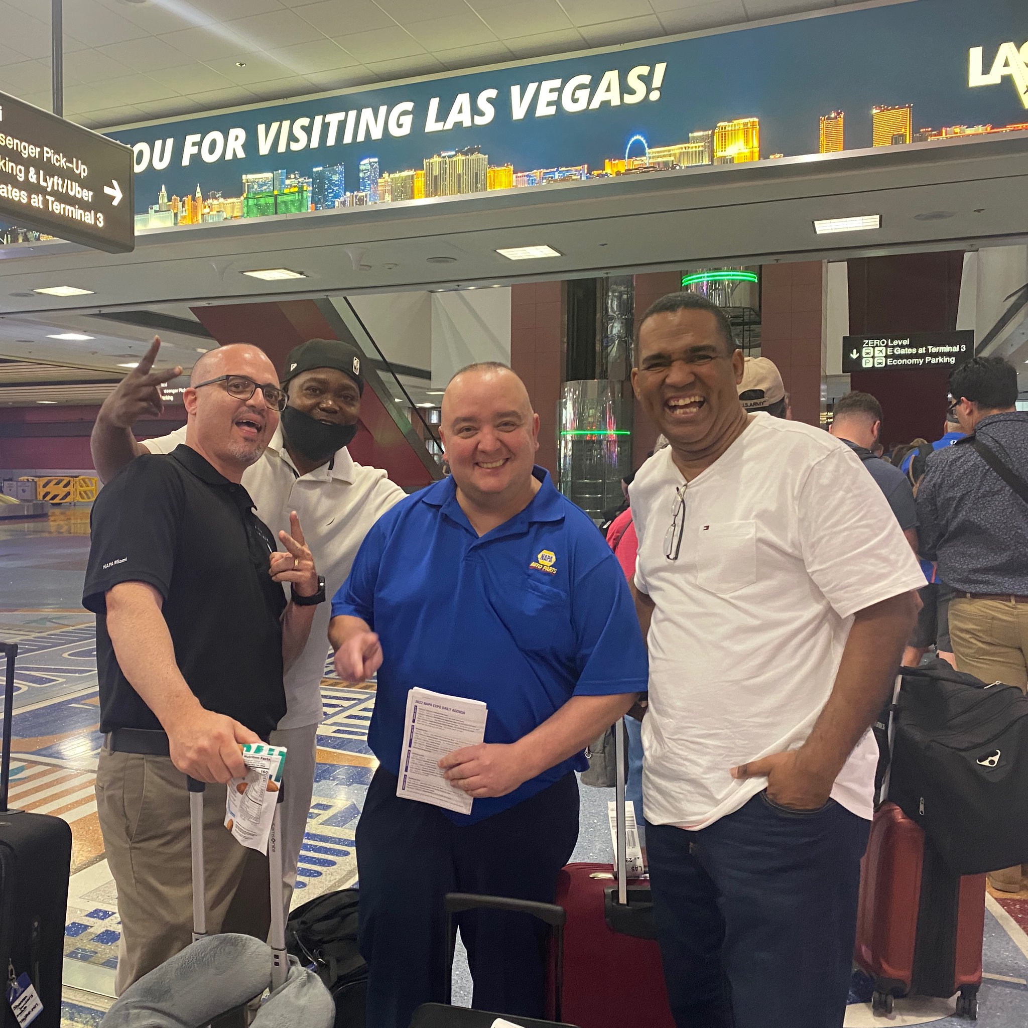 Harry Reid International Airport on Twitter to Las Vegas, NAPA EXPO 2022 attendees