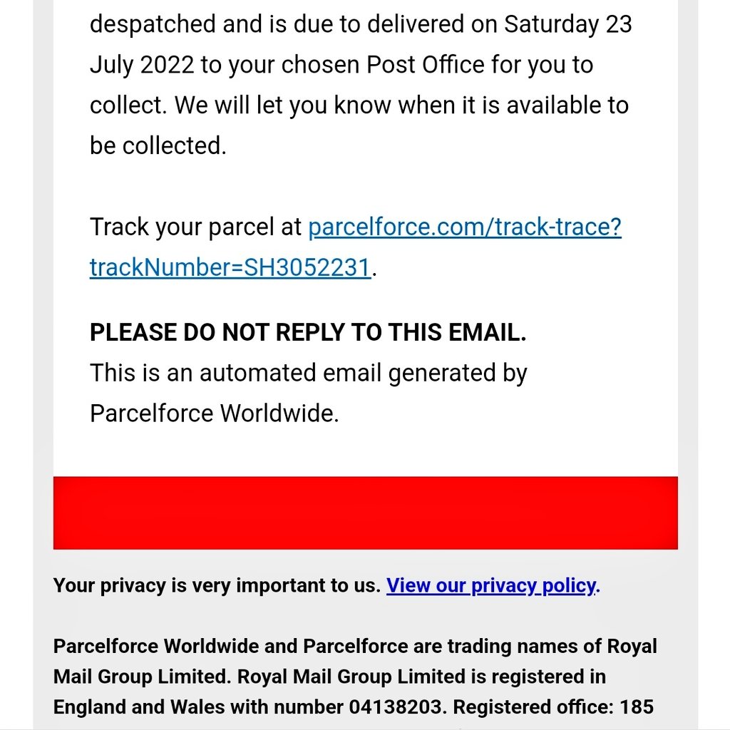 bleary_x's tweet photo. @adidasUK I'm going on holiday on Thursday and the delivery said it would be here on time when I ordered. Now it says Saturday??? https://t.co/l1ls1dh1gP