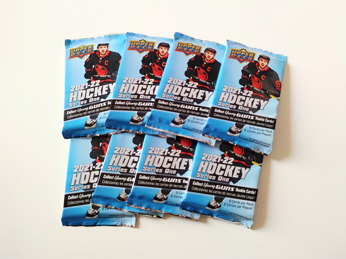 habys4life's tweet photo. Let's do another Giveaway!!!
One of these Upper Deck 21/22 
Series 1 packs will go to one follower. All you have to do is;
Like
Retweet
Follow
For you chance to win. Will announce the winner next Monday. #Giveaway 
#Contest #win https://t.co/xysAgPjqsH