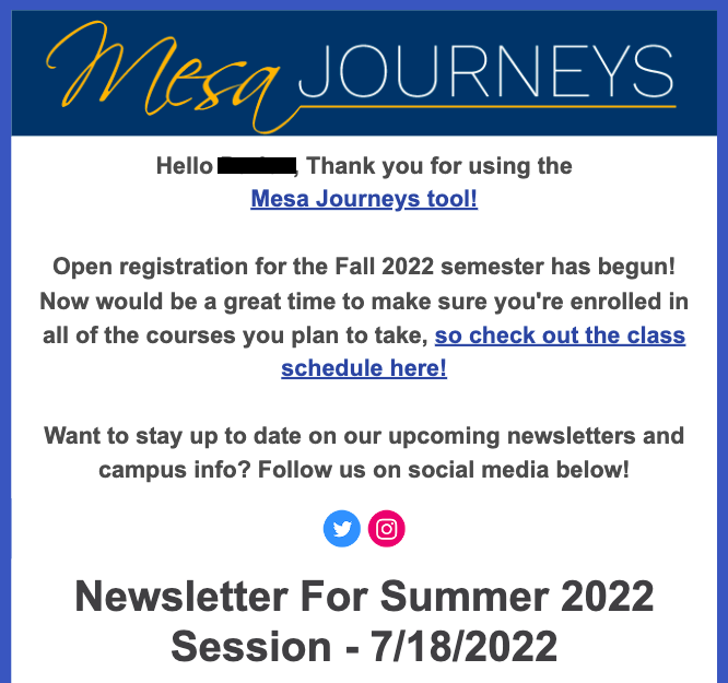 sdmesajourneys's tweet photo. OUR NEWSLETTER DROPPED!

This week we have PROMISE, OPEN ENROLLMENT, and a new Coaching Certificate Program! To view more news on our current newsletter follow the bitly link here: https://t.co/0nBaRlqhzu https://t.co/01QvFAhNxN