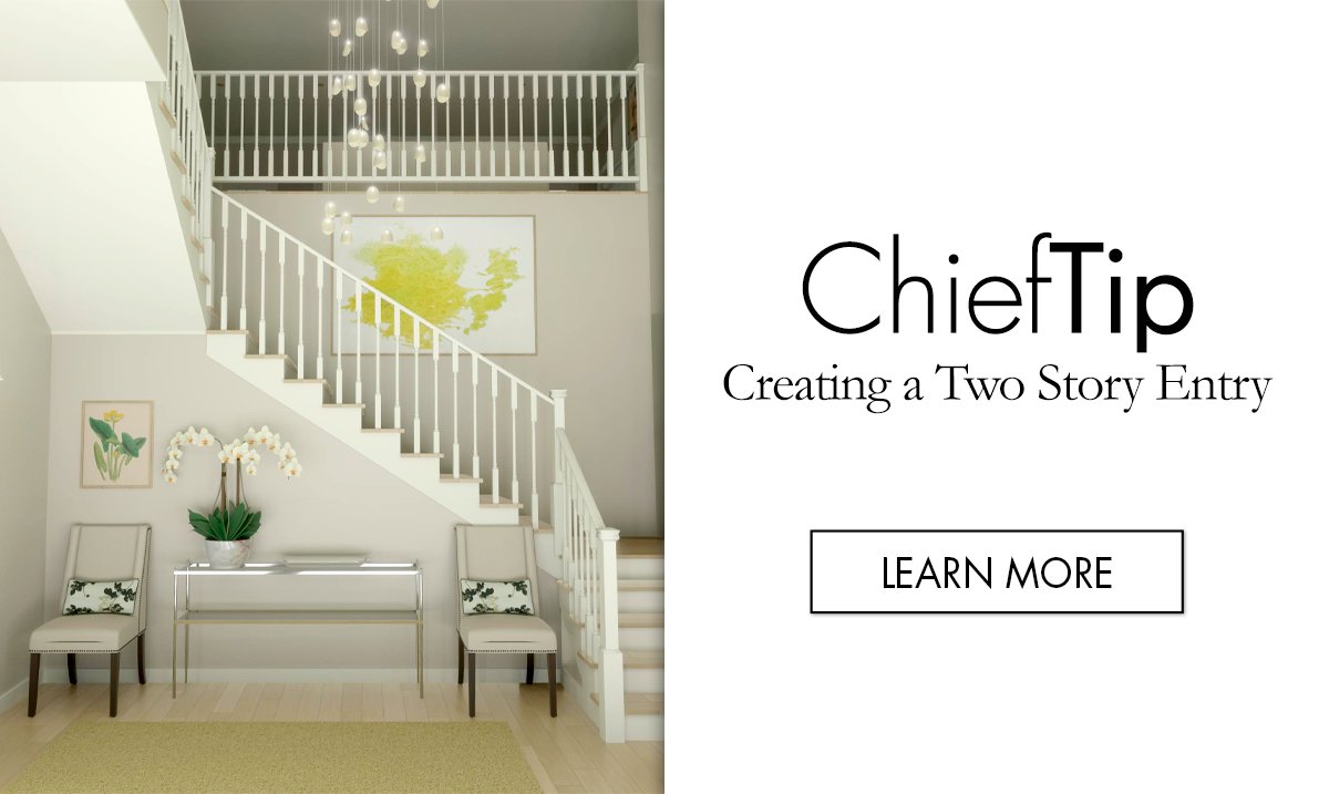 ChiefSoftware's tweet photo. 💡 ChiefTip - Creating a Two-Story Entry

Use 𝑯𝒐𝒎𝒆 𝑫𝒆𝒔𝒊𝒈𝒏𝒆𝒓 to easily create a grand two-story entry using a couple of different techniques. 

Follow this link to learn how.
https://t.co/E9Sd9KYv7S

#entry #foyer #chiefarchitect #chiefarchitectsoftware #ChiefTips https://t.co/NKP699lGDn