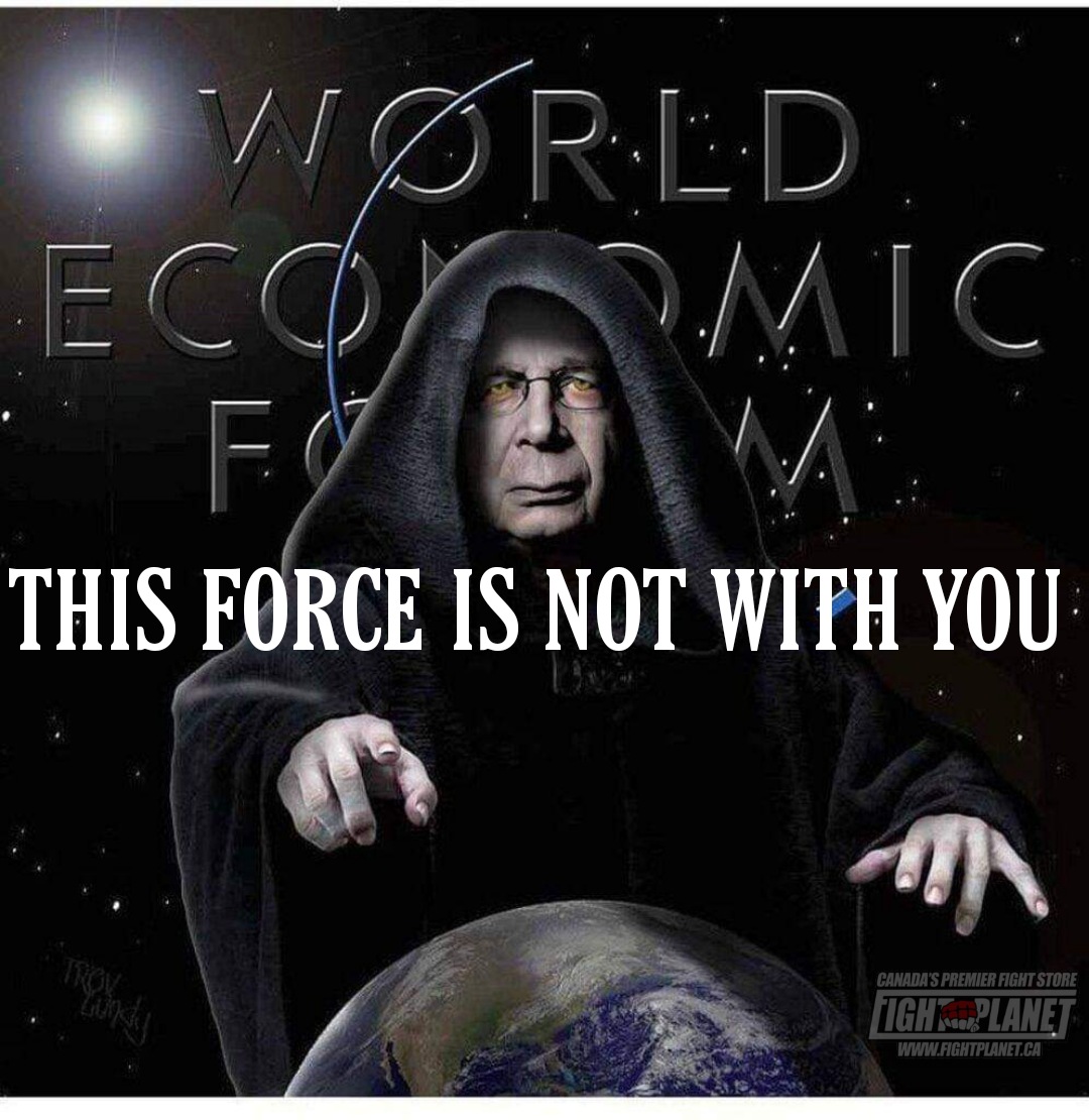 #WEF
This #force is not with you!

#NewWorldorder #antichrist